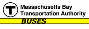 MBTA buses